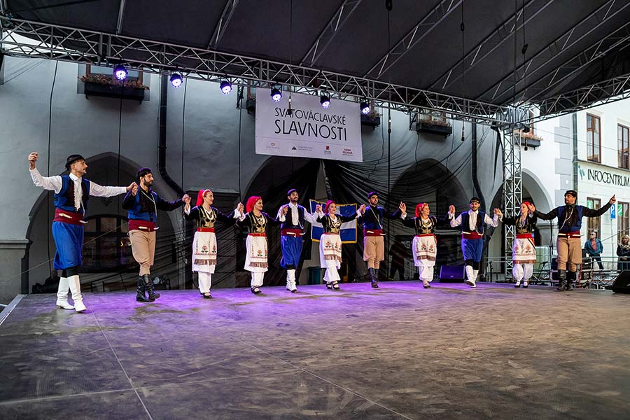 St.-Wenzels-Fest und Internationales Folklorefestival 2019 in Český Krumlov, Samstag 28. September 2019