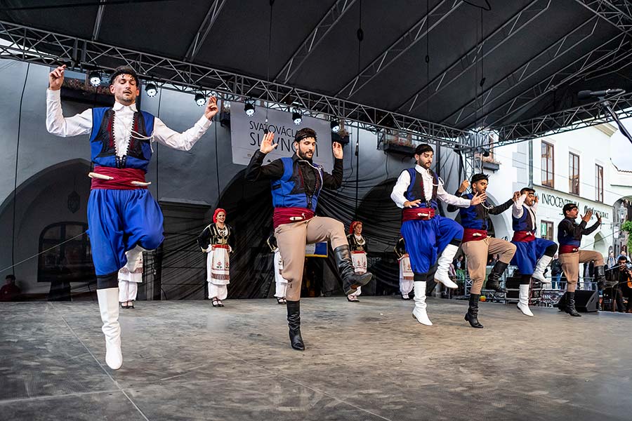 St.-Wenzels-Fest und Internationales Folklorefestival 2019 in Český Krumlov, Samstag 28. September 2019