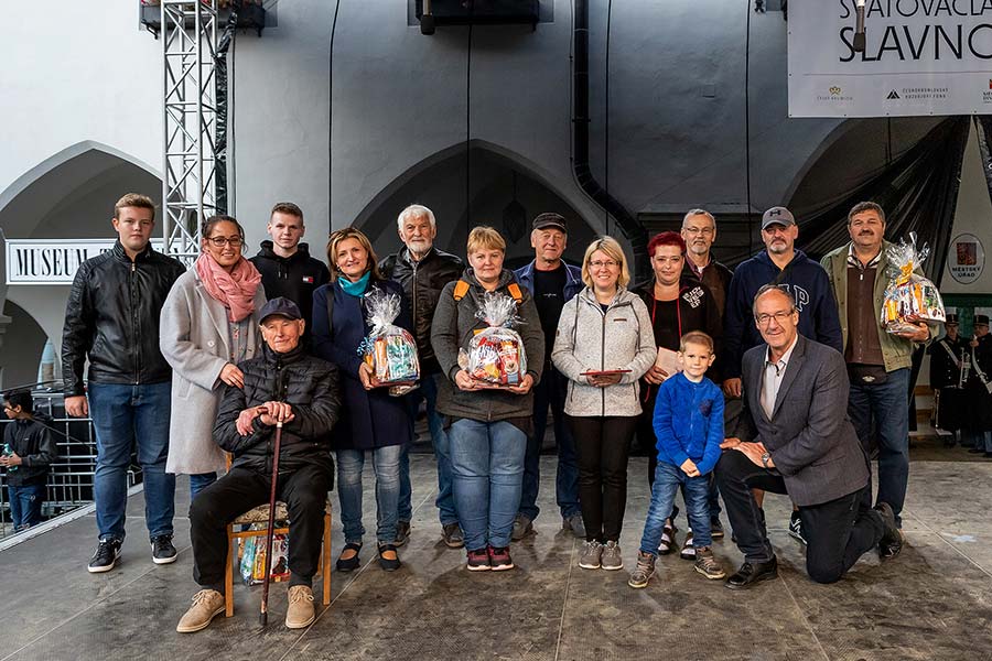 St.-Wenzels-Fest und Internationales Folklorefestival 2019 in Český Krumlov, Samstag 28. September 2019