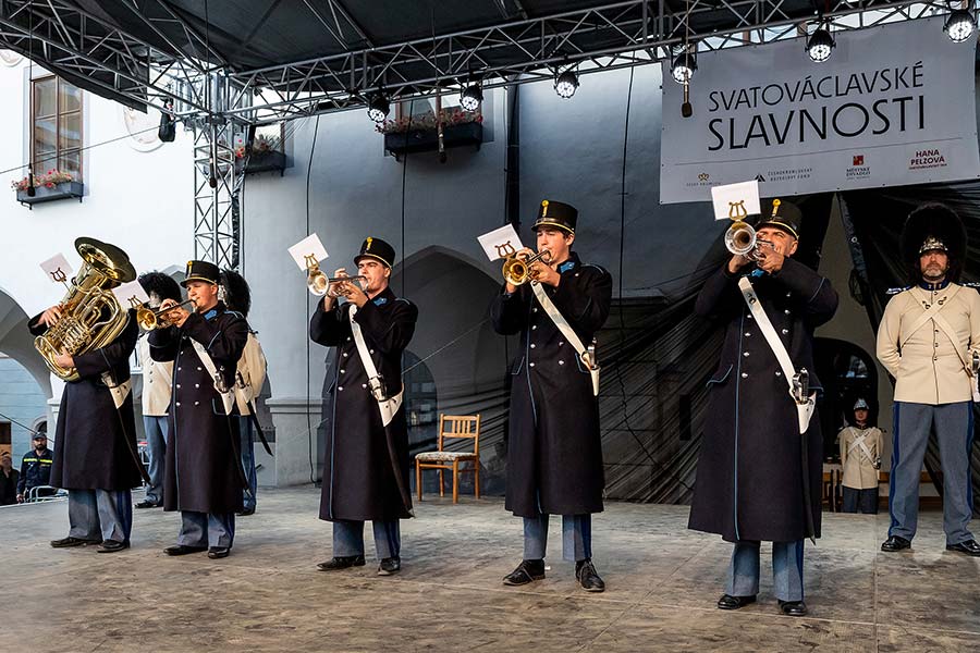 St.-Wenzels-Fest und Internationales Folklorefestival 2019 in Český Krumlov, Samstag 28. September 2019