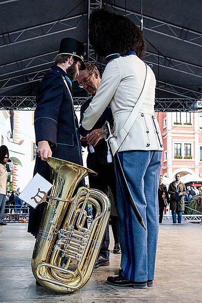 St.-Wenzels-Fest und Internationales Folklorefestival 2019 in Český Krumlov, Samstag 28. September 2019