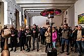 Český Krumlov - město výtvarného umění, vernisáž výstavy místních výtvarníků, Kulturní centrum Prádelna 15.11.2019, foto: Lubor Mrázek