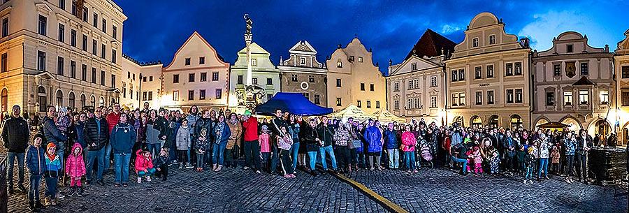 30 let po sametu - setkání lidí dobré vůle k připomenutí 30. výročí Sametové revoluce v Českém Krumlově, 17.11.2019