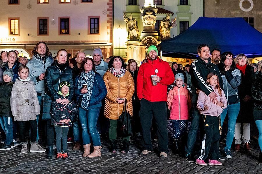 30 let po sametu - setkání lidí dobré vůle k připomenutí 30. výročí Sametové revoluce v Českém Krumlově, 17.11.2019