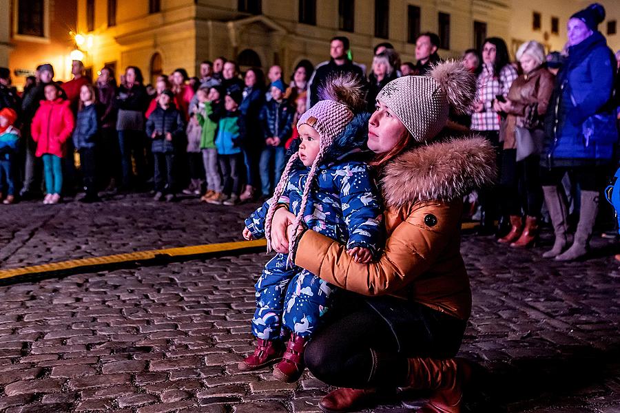 30 let po sametu - setkání lidí dobré vůle k připomenutí 30. výročí Sametové revoluce v Českém Krumlově, 17.11.2019