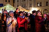 30 let po sametu - setkání lidí dobré vůle k připomenutí 30. výročí Sametové revoluce v Českém Krumlově, 17.11.2019, foto: Lubor Mrázek