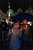 30 let po sametu - setkání lidí dobré vůle k připomenutí 30. výročí Sametové revoluce v Českém Krumlově, 17.11.2019, foto: Lubor Mrázek