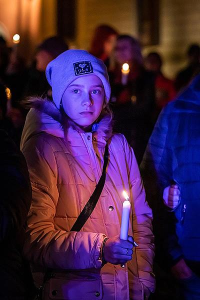 30 let po sametu - setkání lidí dobré vůle k připomenutí 30. výročí Sametové revoluce v Českém Krumlově, 17.11.2019