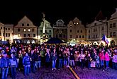 30 let po sametu - setkání lidí dobré vůle k připomenutí 30. výročí Sametové revoluce v Českém Krumlově, 17.11.2019, foto: Lubor Mrázek