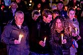 30 let po sametu - setkání lidí dobré vůle k připomenutí 30. výročí Sametové revoluce v Českém Krumlově, 17.11.2019, foto: Lubor Mrázek