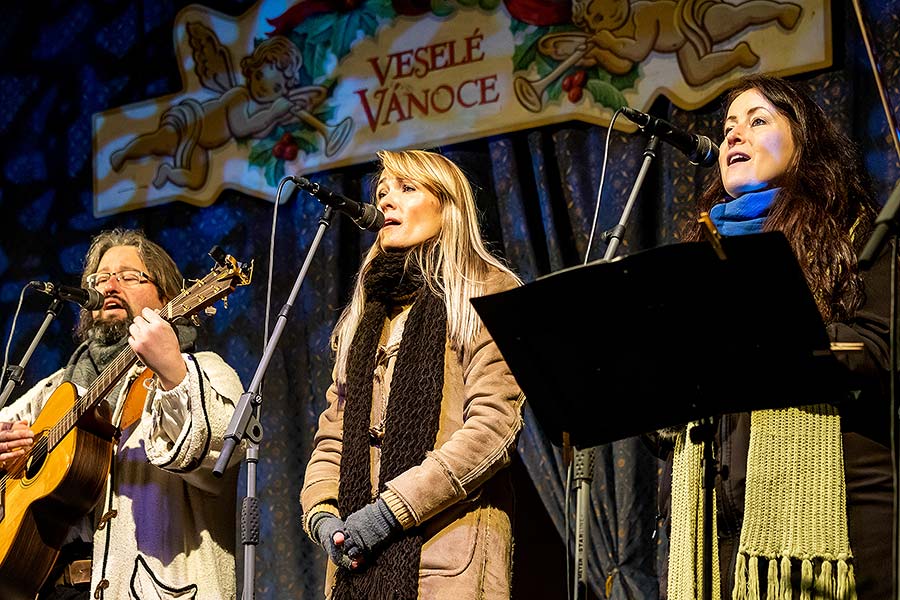 1. adventní neděle - otevření Adventu spojené s rozsvícením vánočního stromu, Český Krumlov 1.12.2019