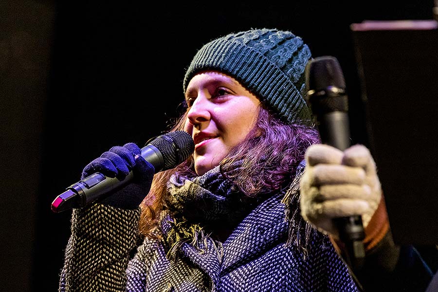 1. adventní neděle - otevření Adventu spojené s rozsvícením vánočního stromu, Český Krumlov 1.12.2019