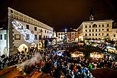 1. Adventssontag - Eröffnung des Advents Verbunden mit der Beleuchtung des Weihnachtsbaums, Český Krumlov 1.12.2019, Foto: Lubor Mrázek