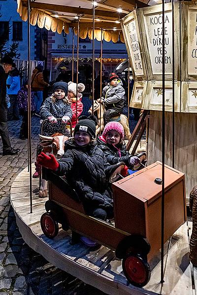 1. Adventssontag - Eröffnung des Advents Verbunden mit der Beleuchtung des Weihnachtsbaums, Český Krumlov 1.12.2019