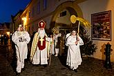 Angelic Procession and st. Nicholas Present Distribution in Český Krumlov 5.12.2019, photo by: Lubor Mrázek