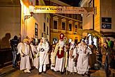 Angelic Procession and st. Nicholas Present Distribution in Český Krumlov 5.12.2019, photo by: Lubor Mrázek