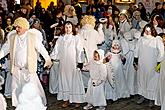 Angelic Procession and st. Nicholas Present Distribution in Český Krumlov 5.12.2019, photo by: Lubor Mrázek