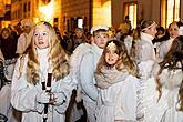 Angelic Procession and st. Nicholas Present Distribution in Český Krumlov 5.12.2019, photo by: Lubor Mrázek