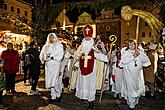 Angelic Procession and st. Nicholas Present Distribution in Český Krumlov 5.12.2019, photo by: Lubor Mrázek