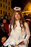 Angelic Procession and st. Nicholas Present Distribution in Český Krumlov 5.12.2019, photo by: Lubor Mrázek