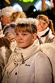 Angelic Procession and st. Nicholas Present Distribution in Český Krumlov 5.12.2019, photo by: Lubor Mrázek