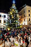 Engelumzug durch die Stadt und Nikolausbescherung in Český Krumlov 5.12.2019, Foto: Lubor Mrázek