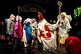 Angelic Procession and st. Nicholas Present Distribution in Český Krumlov 5.12.2019, photo by: Lubor Mrázek