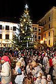 Engelumzug durch die Stadt und Nikolausbescherung in Český Krumlov 5.12.2019, Foto: Lubor Mrázek