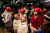 Angelic Procession and st. Nicholas Present Distribution in Český Krumlov 5.12.2019, photo by: Lubor Mrázek