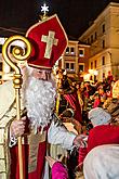 Angelic Procession and st. Nicholas Present Distribution in Český Krumlov 5.12.2019, photo by: Lubor Mrázek