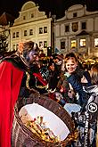 Engelumzug durch die Stadt und Nikolausbescherung in Český Krumlov 5.12.2019, Foto: Lubor Mrázek