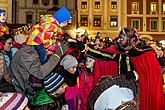 Angelic Procession and st. Nicholas Present Distribution in Český Krumlov 5.12.2019, photo by: Lubor Mrázek