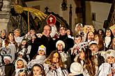 Angelic Procession and st. Nicholas Present Distribution in Český Krumlov 5.12.2019, photo by: Lubor Mrázek