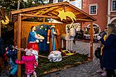 Baby Jesus Postal Office at U Zlatého Anděla and arrival of the White Lady in Český Krumlov 8.12.2019, photo by: Lubor Mrázek