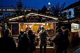 Jesuleins Postamt Zum Goldenen Engel und Ankunft der Weißen Frau in Český Krumlov 8.12.2019, Foto: Lubor Mrázek