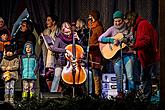 Gemeinsames Singen am Weihnachtsbaum, 3. Adventssonntag in Český Krumlov 15.12.2019, Foto: Lubor Mrázek