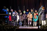 Gemeinsames Singen am Weihnachtsbaum, 3. Adventssonntag in Český Krumlov 15.12.2019, Foto: Lubor Mrázek