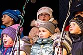 Gemeinsames Singen am Weihnachtsbaum, 3. Adventssonntag in Český Krumlov 15.12.2019, Foto: Lubor Mrázek