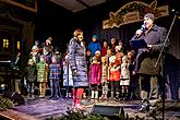 Gemeinsames Singen am Weihnachtsbaum, 3. Adventssonntag in Český Krumlov 15.12.2019, Foto: Lubor Mrázek