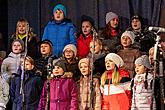 Joint Singing by the Christmas Tree, 3rd Advent Sunday in Český Krumlov 15.12.2019, photo by: Lubor Mrázek