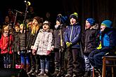 Gemeinsames Singen am Weihnachtsbaum, 3. Adventssonntag in Český Krumlov 15.12.2019, Foto: Lubor Mrázek