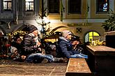 Gemeinsames Singen am Weihnachtsbaum, 3. Adventssonntag in Český Krumlov 15.12.2019, Foto: Lubor Mrázek