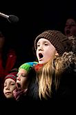 Gemeinsames Singen am Weihnachtsbaum, 3. Adventssonntag in Český Krumlov 15.12.2019, Foto: Lubor Mrázek