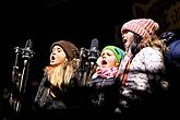 Joint Singing by the Christmas Tree, 3rd Advent Sunday in Český Krumlov 15.12.2019, photo by: Lubor Mrázek