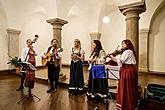 Kapka - Traditional Christmas concert of local folk band in Český Krumlov 15.12.2019, photo by: Lubor Mrázek