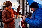 4. Adventssamstag in den Klöstern und Verteilung des Bethlehemslichts in Český Krumlov 21.12.2019, Foto: Lubor Mrázek