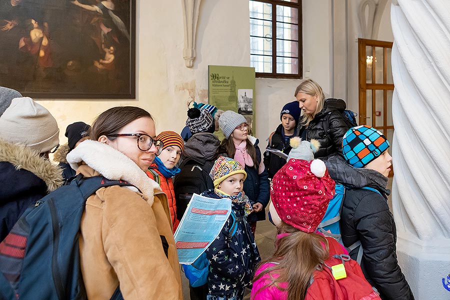 4th Advent Saturday at the Monasteries and Handing out of the Light of Bethlehem in Český Krumlov 21.12.2019