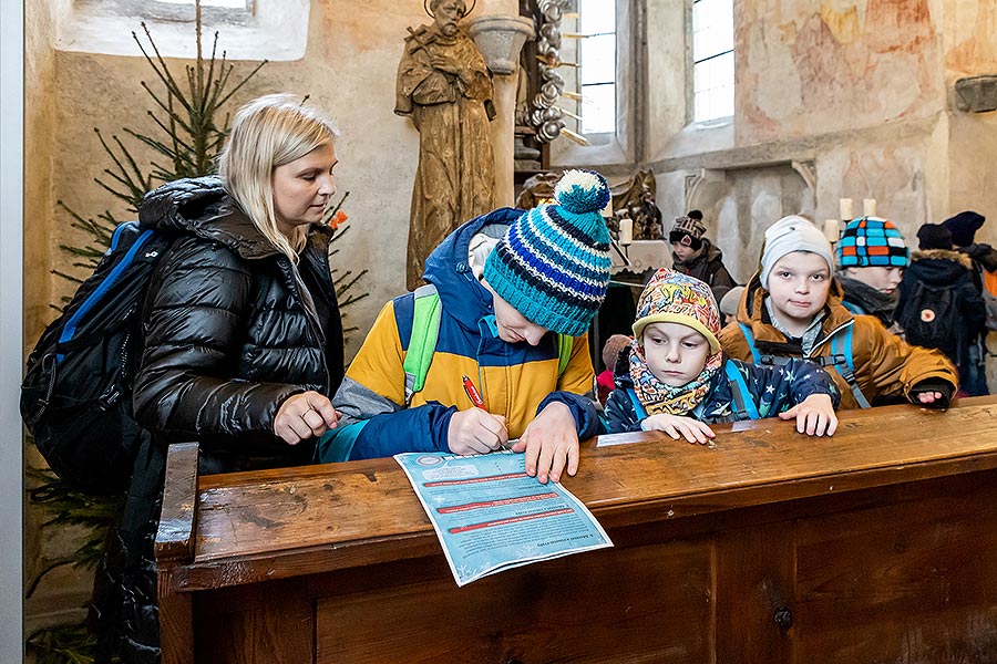 4. Adventssamstag in den Klöstern und Verteilung des Bethlehemslichts in Český Krumlov 21.12.2019