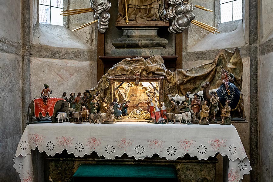 4. Adventssamstag in den Klöstern und Verteilung des Bethlehemslichts in Český Krumlov 21.12.2019