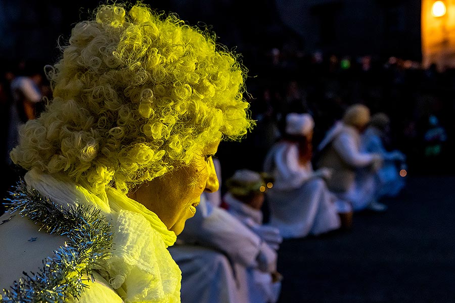 Live Nativity Scene in Český Krumlov 23.12.2019